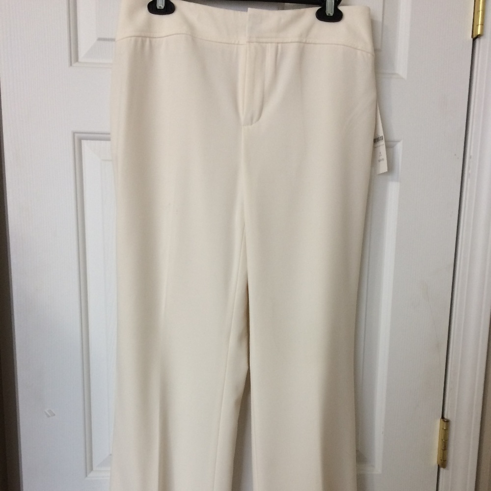 Coldwater Creek, Fully Lined Winter White Pants